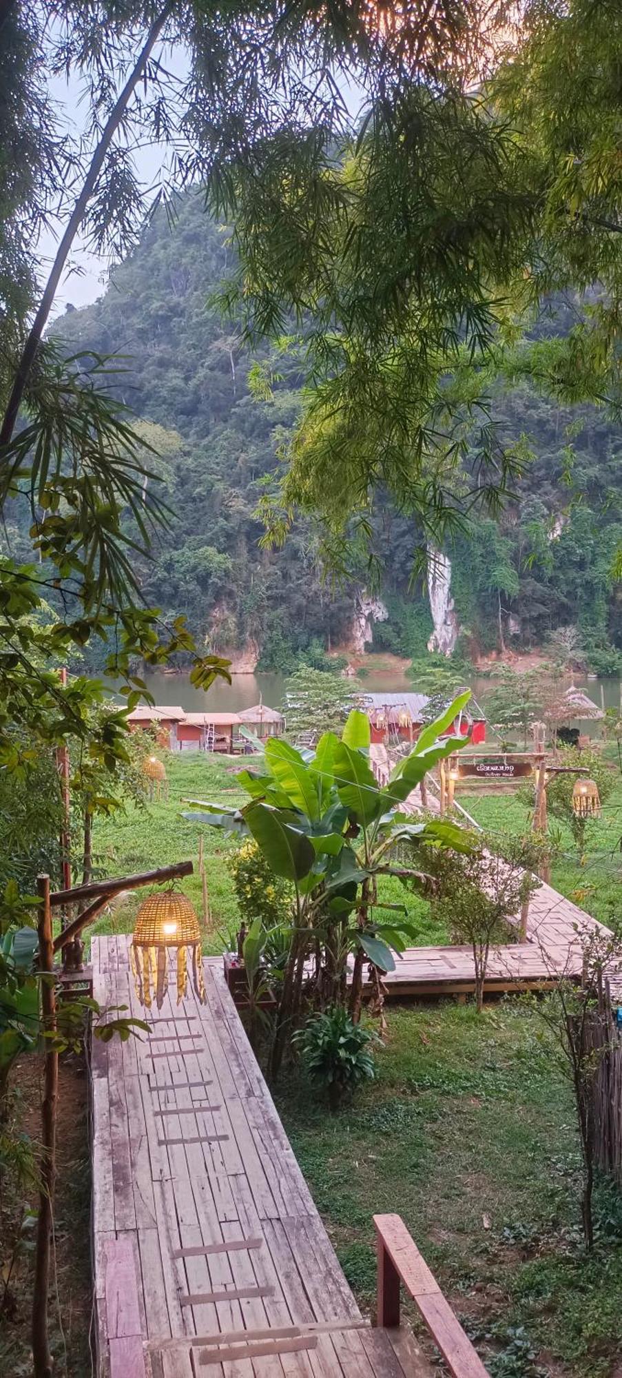 Ou River House Nongkhiaw Dış mekan fotoğraf